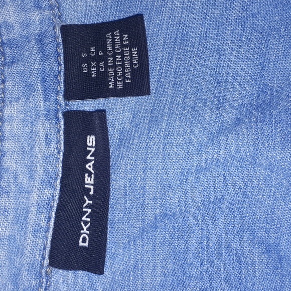 DKNY JEANS  LONG SLEEVE SHIRT - Picture 4 of 5